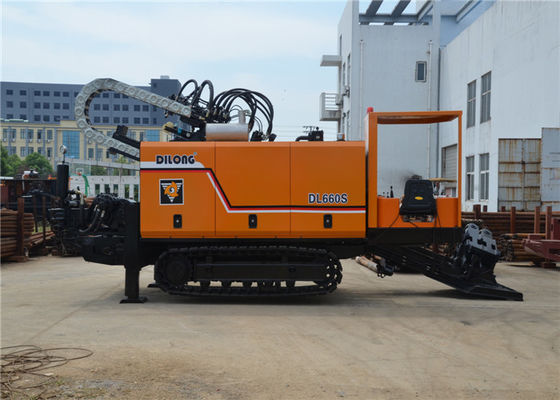 Rotation Hydraulic System HDD Drilling Machine Pipe Pulling 120RPM